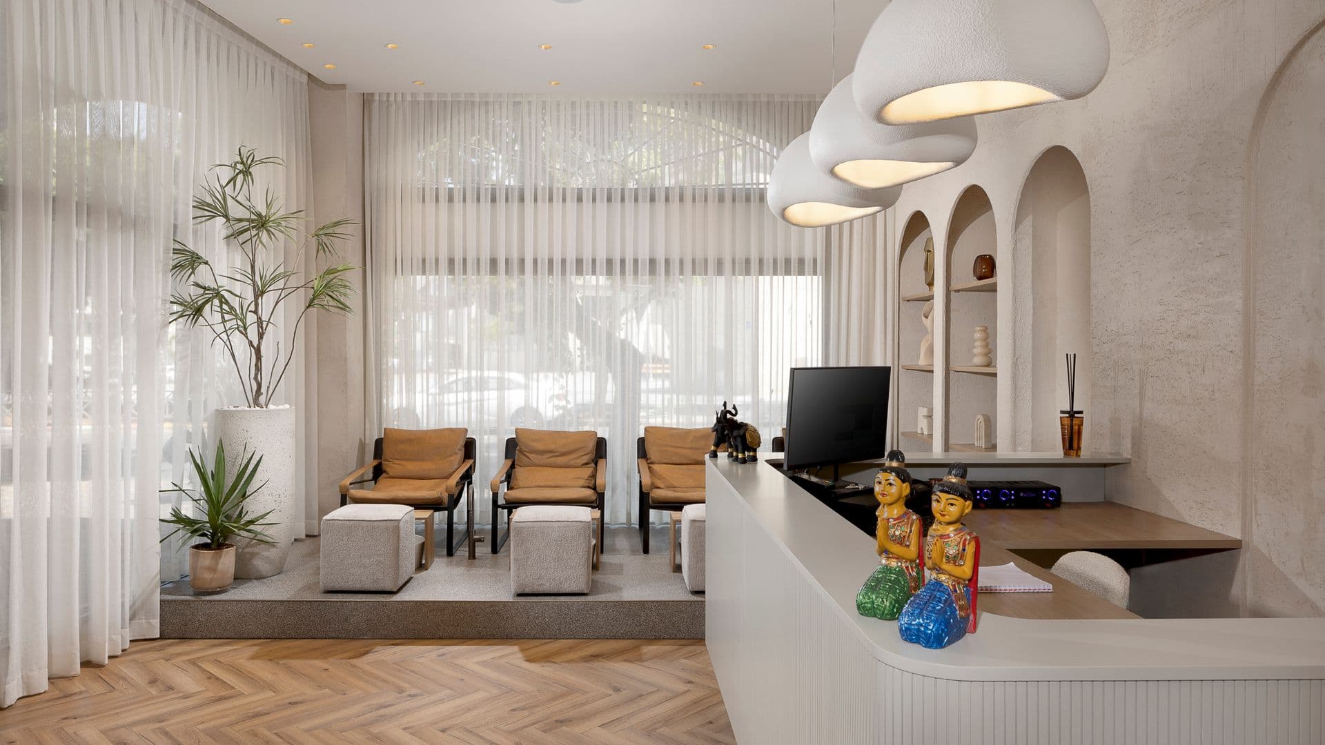 Spa treatment room